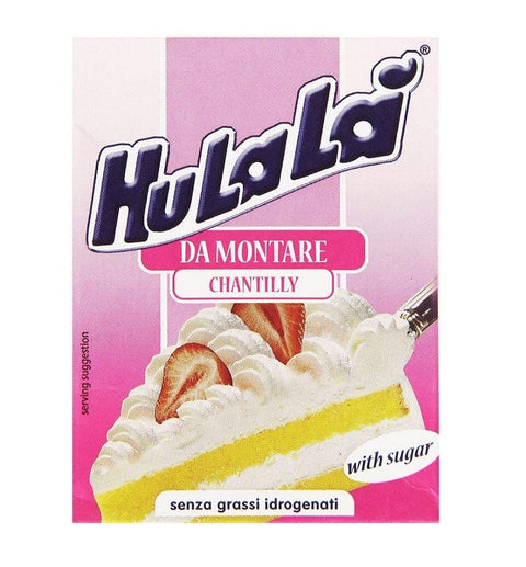 Hulalà Panna da montare Sweetened whipped cream for Chantilly 200ml - Italian Gourmet UK