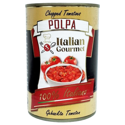 Italian Gourmet Tomatoes Italian Gourmet Polpa di pomodoro Chopped Tomatoes (400ml) 8032804040014