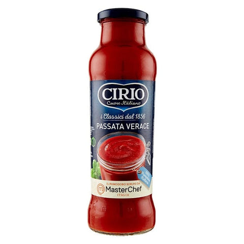 Italian Gourmet UK Cirio Passata di pomodoro La Verace puree Tomatoes (700g)