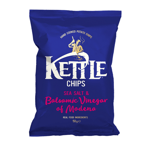Kettle Chips Kettle Potato Chips Sea Salt & Balsamic Vinegar of Modena Salted Snack 150g