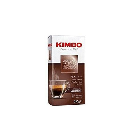 Kimbo Aroma Italiano Deciso Italian Coffee (250g) - Italian Gourmet UK