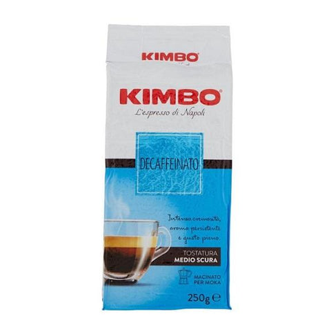 Kimbo Decaffeinato Coffee Dek (250g) - Italian Gourmet UK