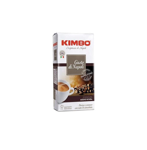 Kimbo Gusto di Napoli ground Coffee 250g - Italian Gourmet UK