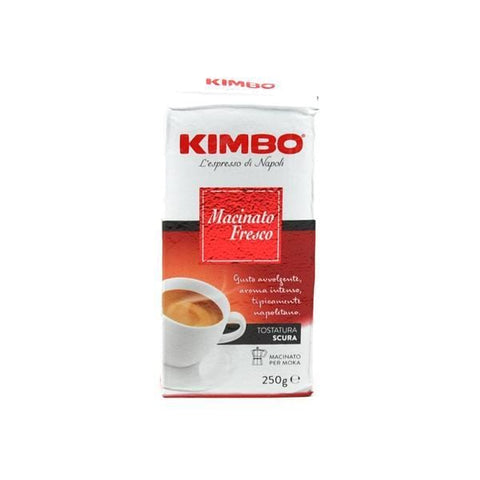 Kimbo Macinato Fresco Coffee (250g) - Italian Gourmet UK