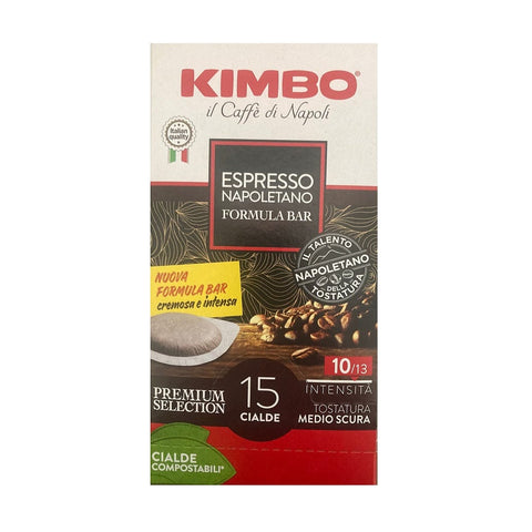 Kimbo Coffee pods Kimbo Espresso Napoletano Formula Bar Caffè in Cilade 15 Coffee Pods