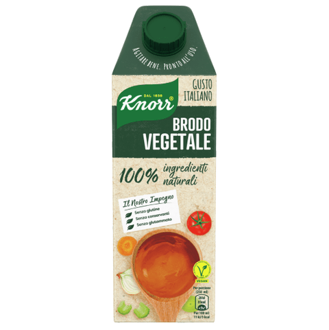 Knorr Broth Knorr Brodo Vegetale Vegetable Broth 750ml 8714100693421