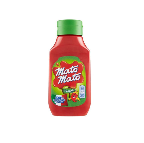 Kraft Mato Mato Ketchup Piccante Spicy Table Sauce Squeeze 390g - Italian Gourmet UK
