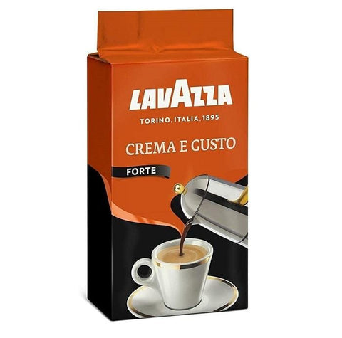 Lavazza Espresso Crema e Gusto Forte Coffee 250g - Italian Gourmet UK