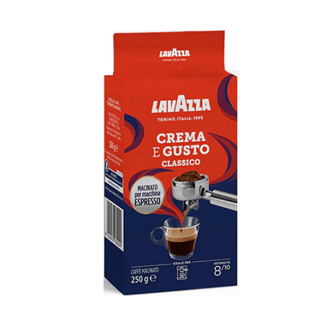 Lavazza ground coffee Lavazza Crema e Gusto Espresso Ground Coffee 250g