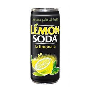 Lemonsoda Italian lemon soft drink 33cl - Italian Gourmet UK