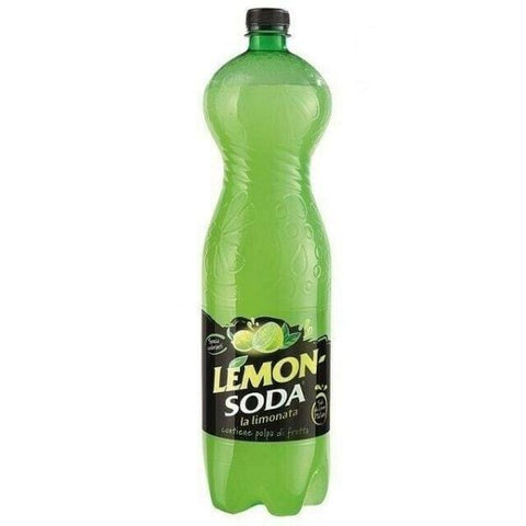 Lemonsoda Italian lemon soft drink PET 1 liter - Italian Gourmet UK