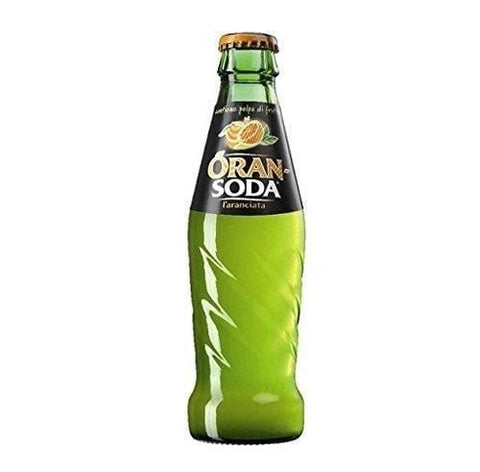 Oransoda (24x200ml) Orange Italian soft drink - Italian Gourmet UK
