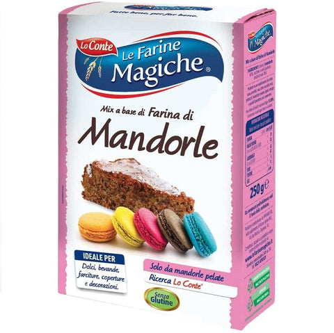 Lo Conte Flour Lo Conte le farine magiche Farina di Mandorle almond flour, gluten and lactose free 250g