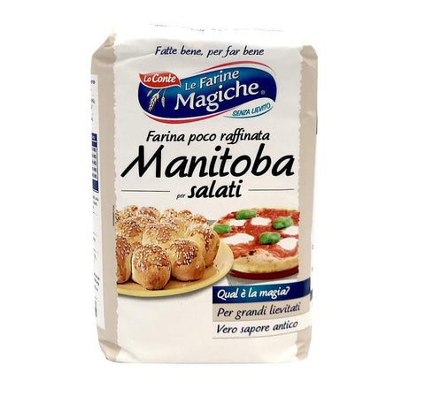 Lo conte Le Farine magiche Manitoba per Salati Flour for savory 1kg - Italian Gourmet UK