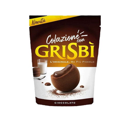 Matilde Vicenzi Biscuits Vicenzi Colazione con Grisbi Cioccolato Cookies with Chocolate Cream 250g Bag