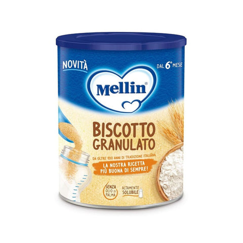 Mellin Biscotto Granulato Granulated biscuits from 6-36 months onwards –  Italian Gourmet UK