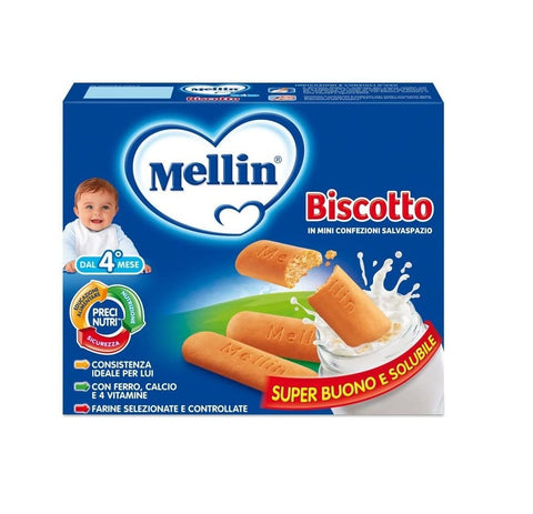 Mellin Biscuits from 4 months 360g - Italian Gourmet UK