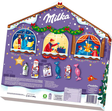 Milka Chocolates Milka advent calendar with milk chocolate 204gr 7622210599834