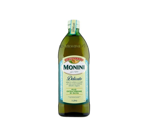 Monini Olio extra virgin Delicato olive oil 1 liter - Italian Gourmet UK