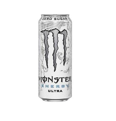 Monster Energy Ultra sugar-free soft drink pack 500ml disposable cans - Italian Gourmet UK