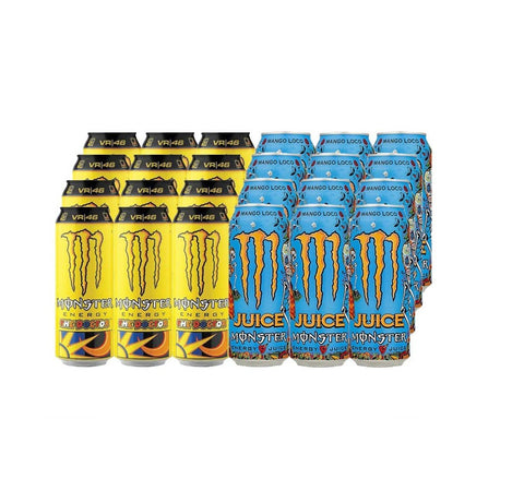 Test pack Monster energy The Doctor &amp; Mango Loco energy drink 24x500ml - Italian Gourmet UK