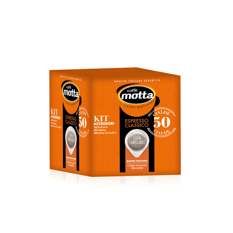Motta Coffee Motta Cialde ESE Coffee pads (Kit 30 pieces + Accessorize) 8029997500050