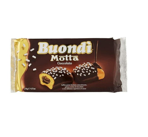 Motta Buondì Cioccolato Baked Cake snacks with chocolate 276g - Italian Gourmet UK