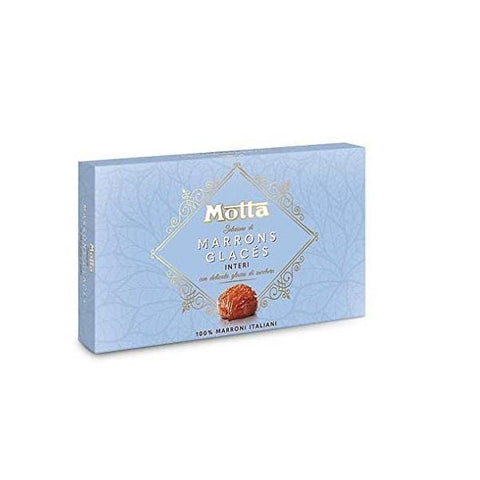 Motta Marrons glacès interi Gift box (200g) - Italian Gourmet UK