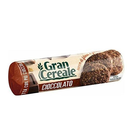 Mulino Bianco Gran cereale Cioccolato Cocoa biscuits (230g) - Italian Gourmet UK