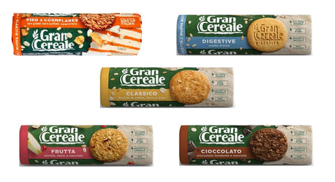 Mulino Bianco Biscuits Mulino Bianco Gran Cereale Multi pack (5x250g) 8076809501965