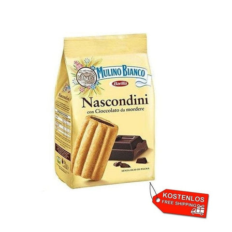 Mulino Bianco Intrecci Biscuits with wholemeal flour, chocolate chips –  Italian Gourmet UK