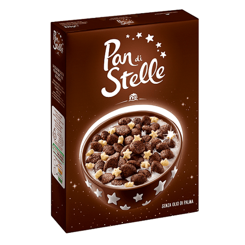 Mulino Bianco Pan di Stelle Cereali Italian cereals 330g - Italian Gourmet UK