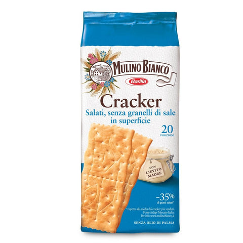 Mulino Bianco low salted Crackers (500g) - Italian Gourmet UK