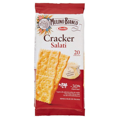 Mulino Bianco Salted Crackers (500g) - Italian Gourmet UK