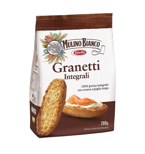 Mulino Bianco Granetti Integrali Whole Grain Croutons 280g - Italian Gourmet UK