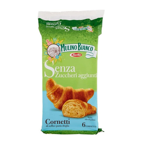 Mulino Bianco Cornetti Senza Zucchero croissants sugar free 228g - Italian Gourmet UK