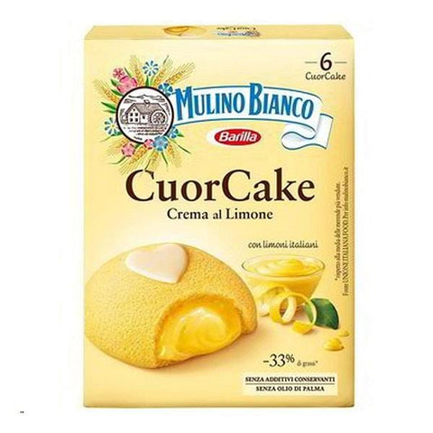 Mulino bianco CuorCake con Crema al Limone (210g) - Italian Gourmet UK