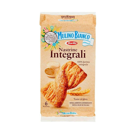 Mulino Bianco Nastrine integral whole grain snack 240g - Italian Gourmet UK