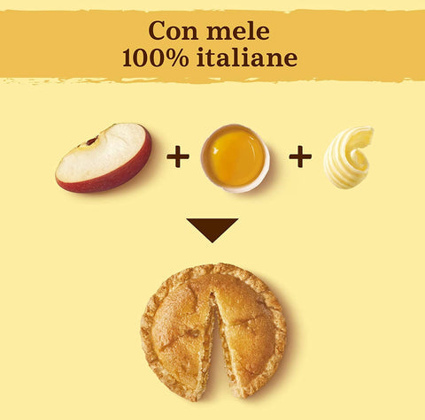 Mulino Bianco Sweet snacks Mulino Bianco Tartelle Cuor di Mela tartlet with 100% Italian apples 288g