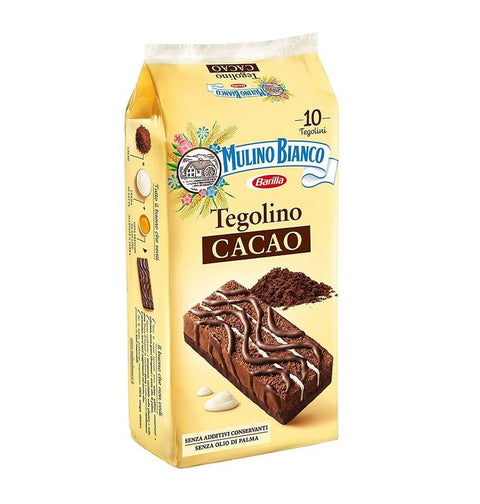 Mulino Bianco Tegolino al cacao 350g - Italian Gourmet UK