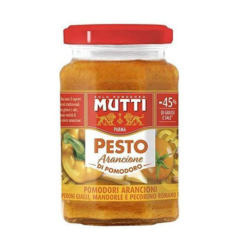 Mutti Pesto arancione di pomodoro (180g) - Italian Gourmet UK