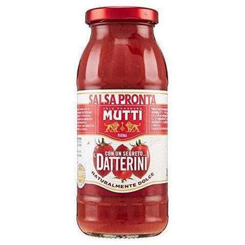 Mutti Datterini tomatoes sauce in glass 300g - Italian Gourmet UK