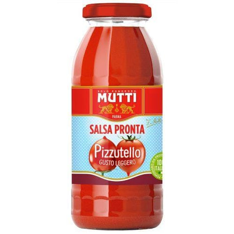 Mutti Pizzutello 100% Italian Tomatoes sauce in glass (300g) - Italian Gourmet UK