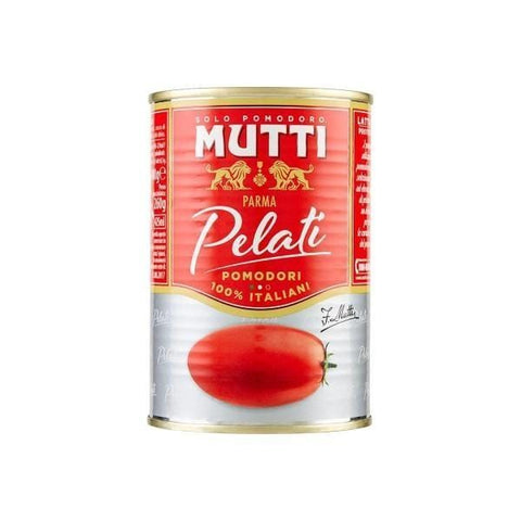 Mutti Pelati Peeled Plum Tomatoes 400g - Italian Gourmet UK