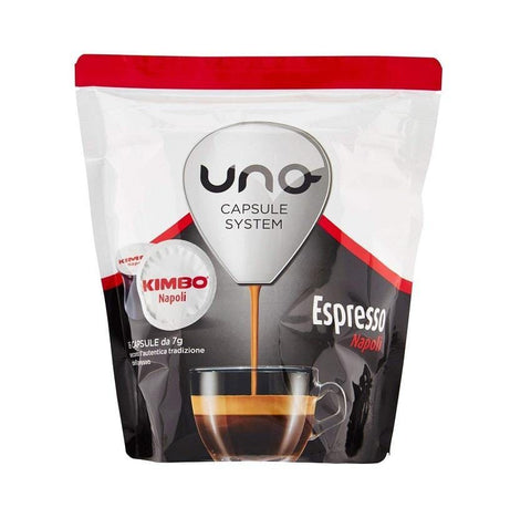 Kimbo Espresso Napoli capsules for Uno Capsule System - Italian Gourmet UK