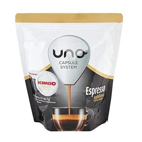 Kimbo Espresso Sublime 100% Arabica capsules for Uno Capsule System - Italian Gourmet UK