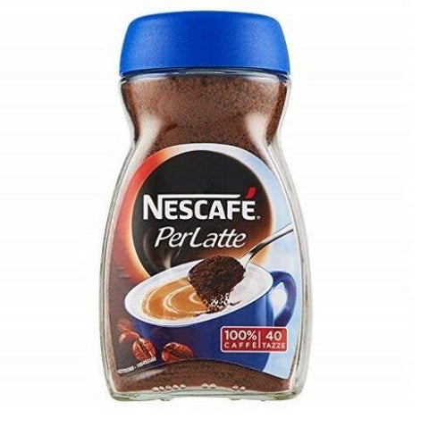 Nescafè Per Latte Solubile Instant Coffee for soluble milk 100g - Italian Gourmet UK