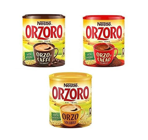 Test pack Orzoro soluble barley classic coffee and chocolate - Italian Gourmet UK
