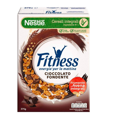 Nestlè Cereals Nestlè Fitness Cereali Cioccolato Fondente Dark Chocolate Whole Grain Cereals 375g