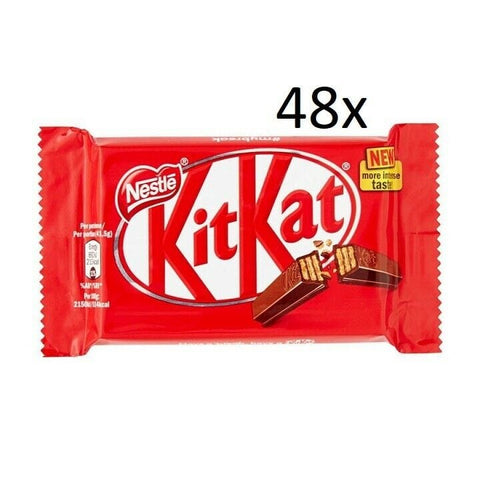 Nestlé KitKat Classico 4 fingers milk chocolate 48x41.5g - Italian Gourmet UK